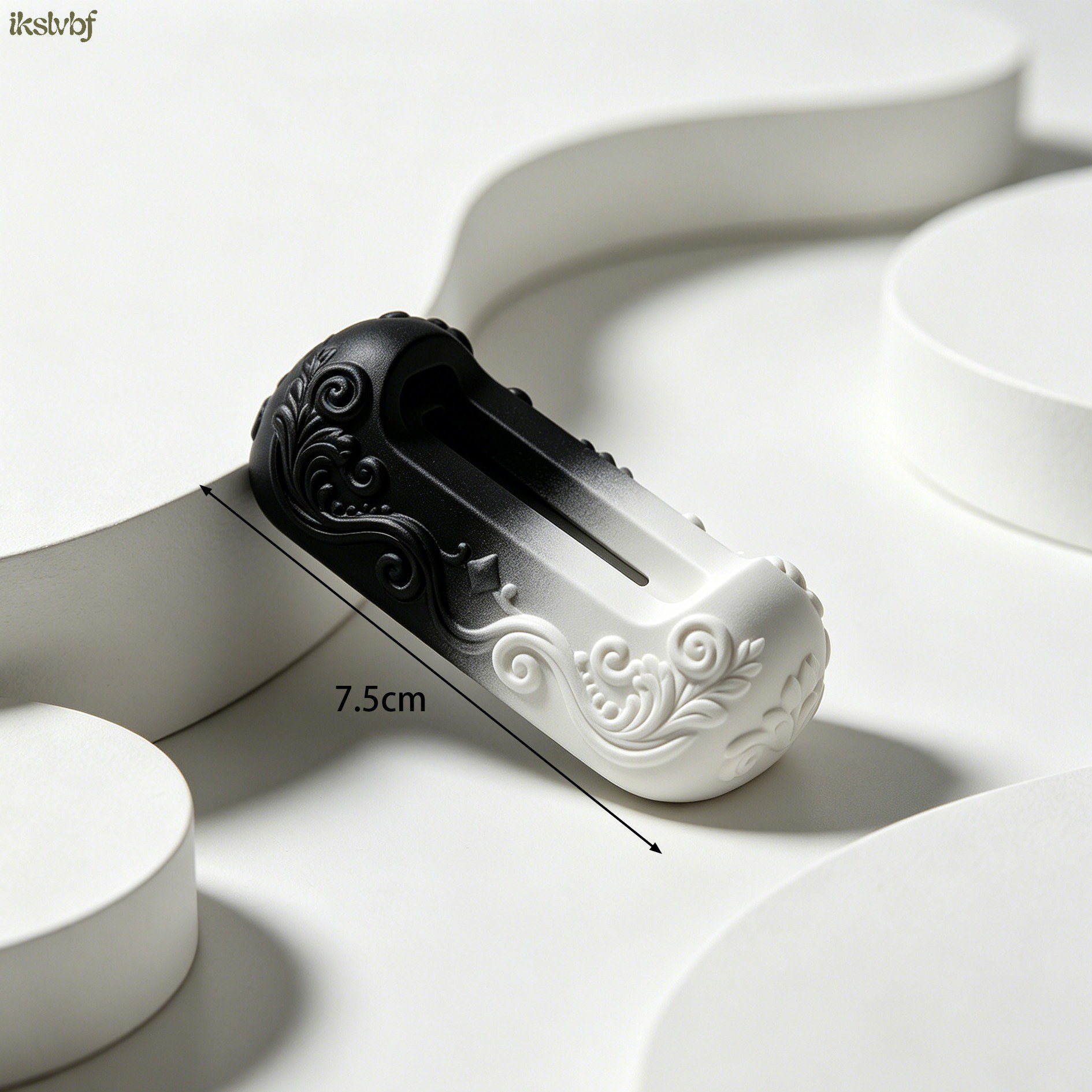 Close-up of cable organizer managing charging cables