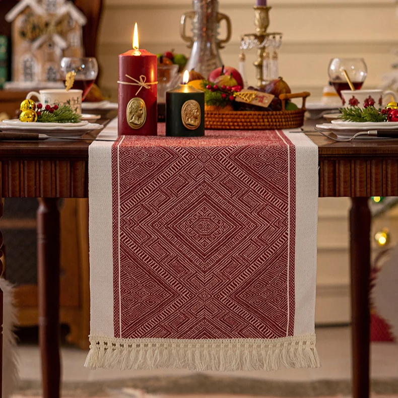 Mantel impermeable rojo 