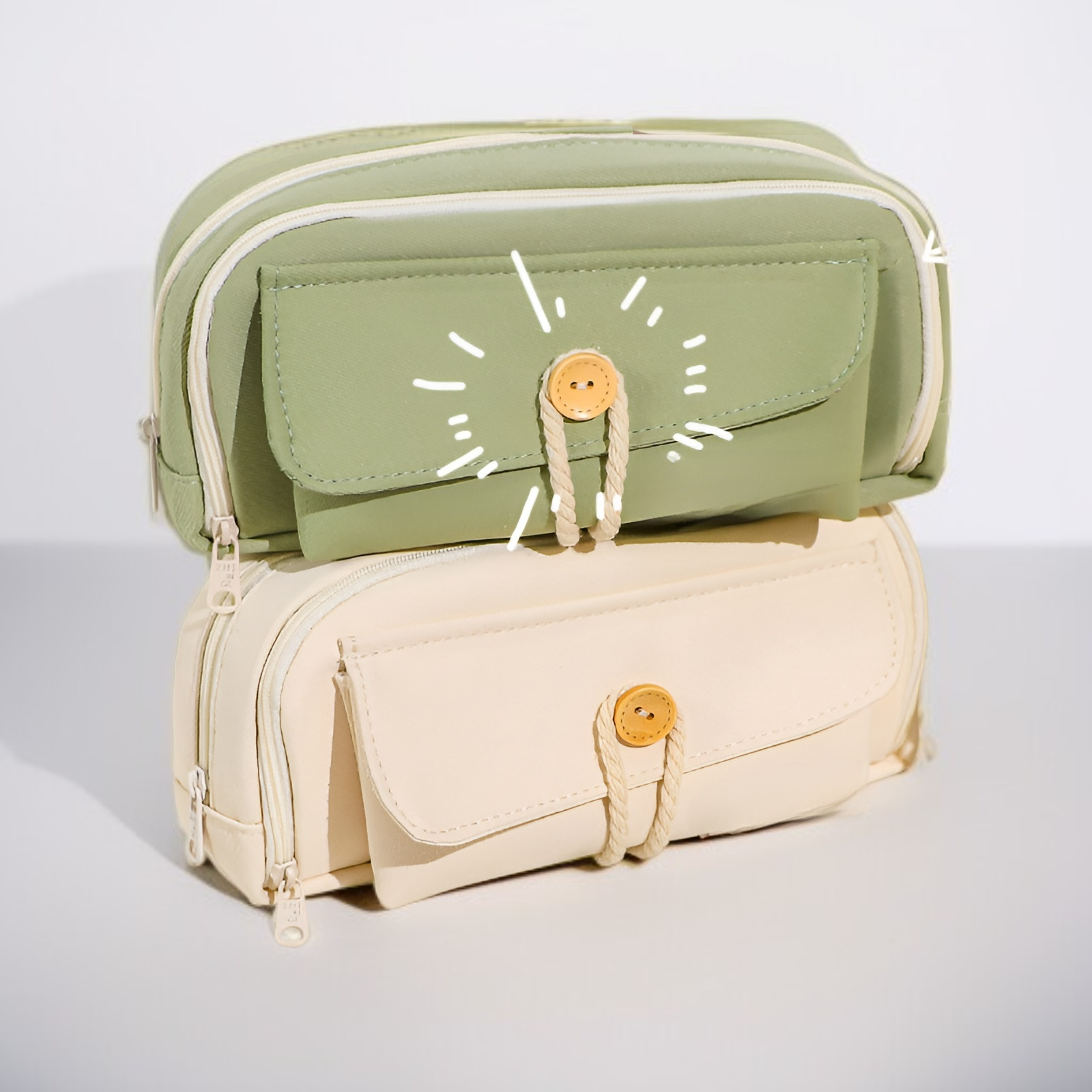 Japanese style large capacity pencil case