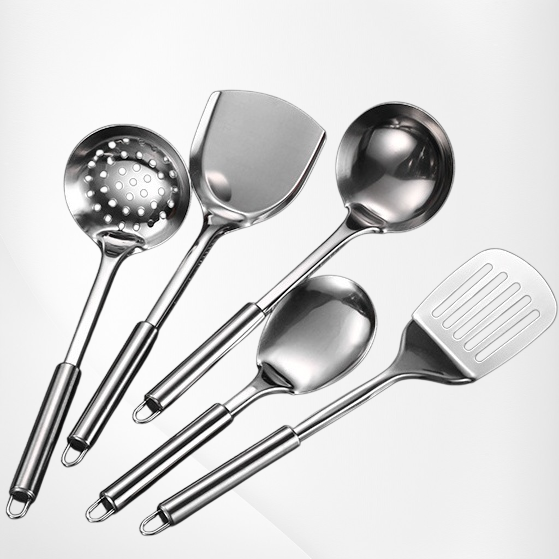 Stainless Steel Spoon and Spatula Set