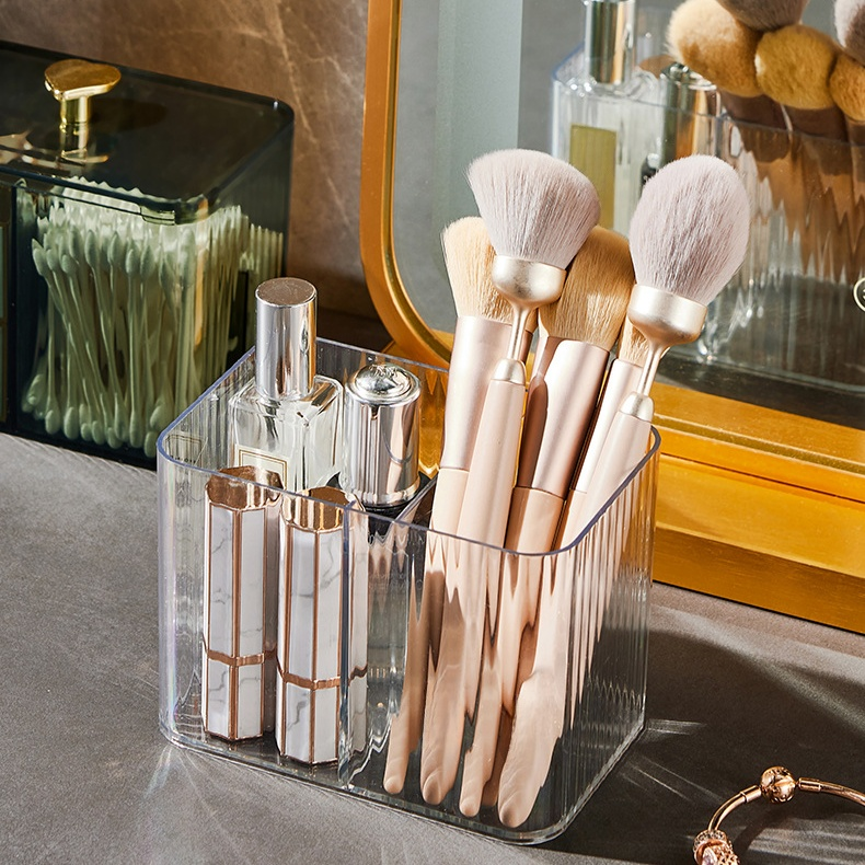 Caja organizadora de cosméticos multifuncional