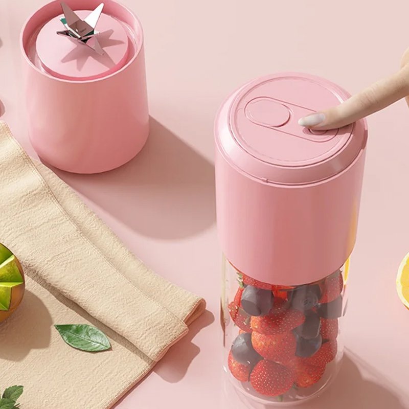 ถ้วยคั้นน้ำผลไม้แบบชาร์จไฟแบบพกพา
