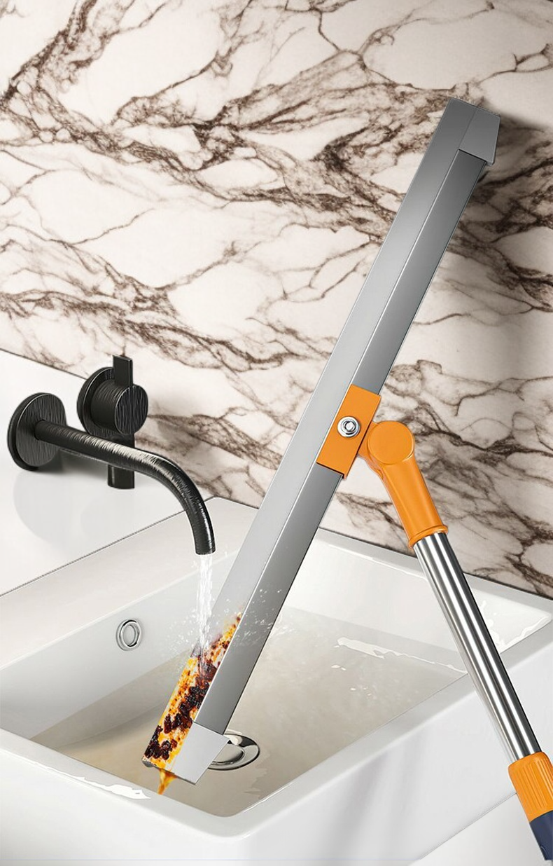 ほこりが舞わない掃除道具としてのシリコンほうき