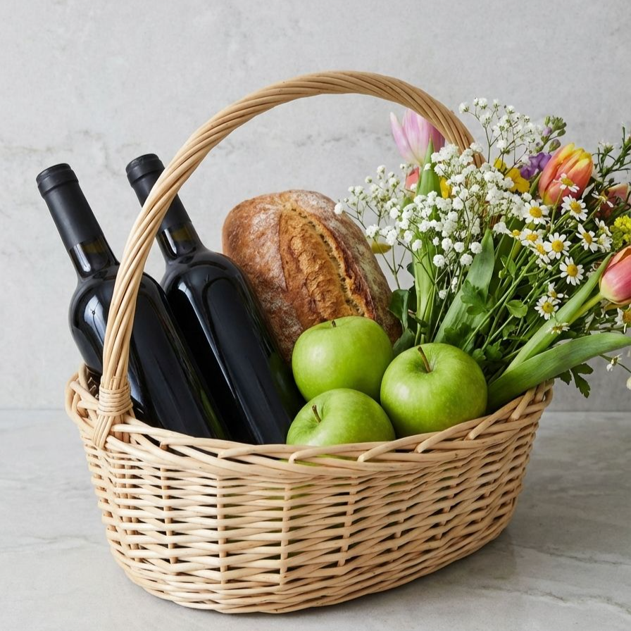 ตะกร้าเก็บของหวายคุณภาพสูง