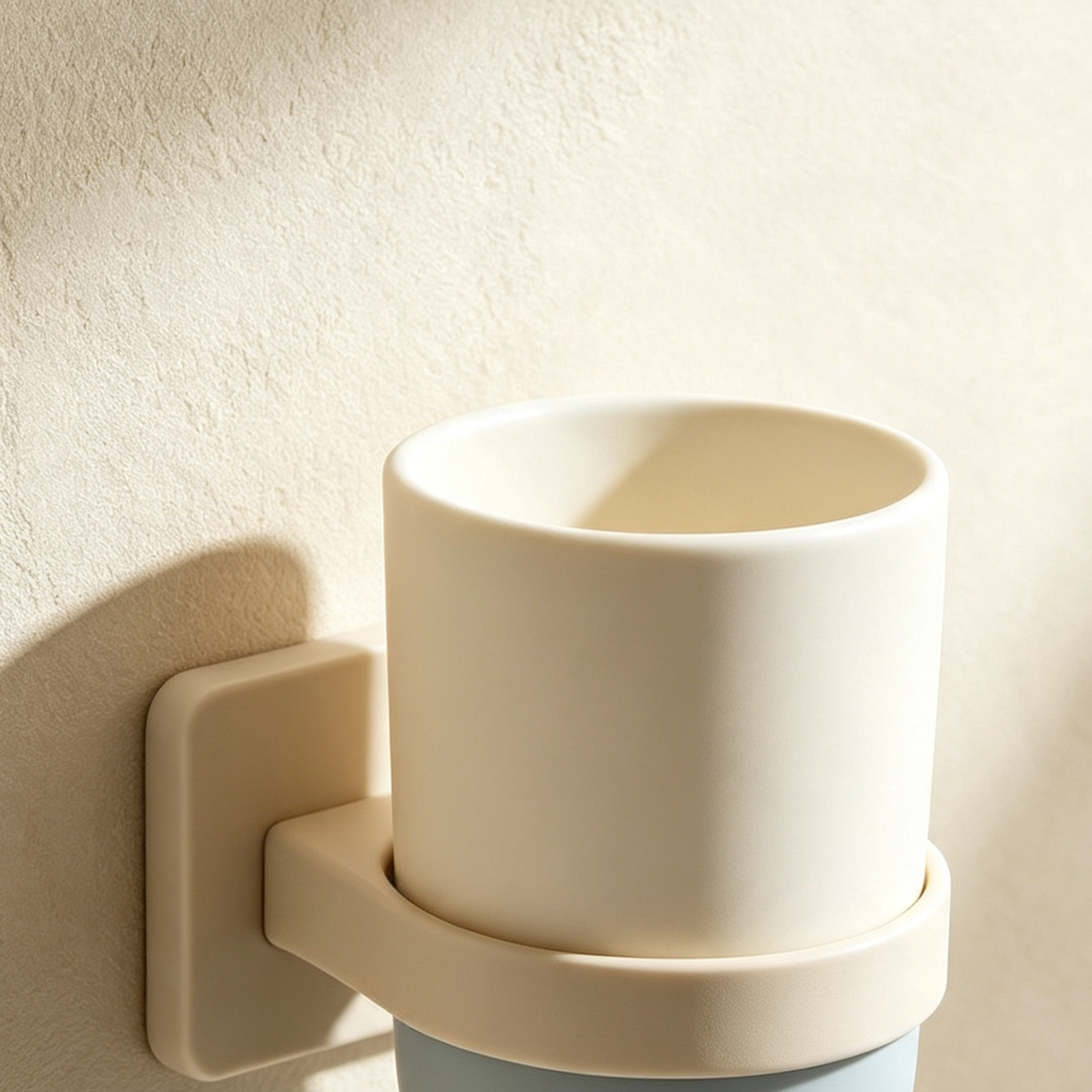 Wall-mounted bathroom wash cups (5 pieces)