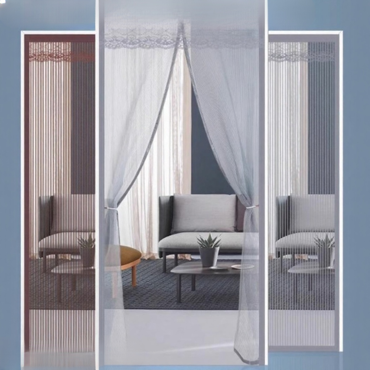 전자석흡입문 자동 개폐 기능