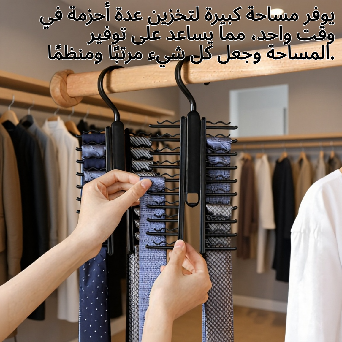 منظم أحزمة جلدية متعدد الاستخدامات