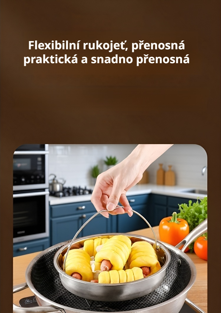 Snadné čištění napařovacího podnosu JMY-304