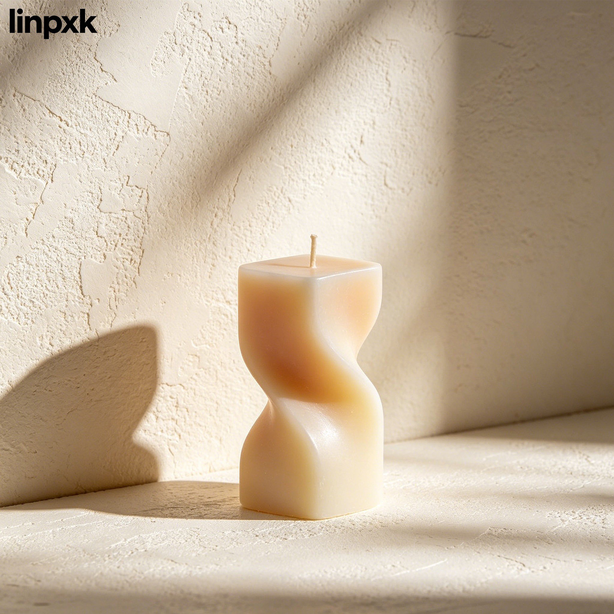 香り付きキャンドル装飾オーナメント（5個セット）