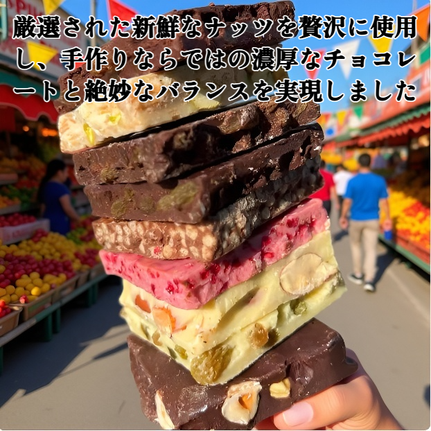 手作りナッツチョコレート