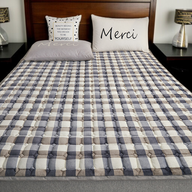 멜란지 매트리스 사계절 가정용 융털 이불과 요 쿠션 싱글 매트리스 깔개 매트리스