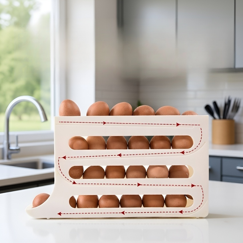 Estante para almacenar huevos