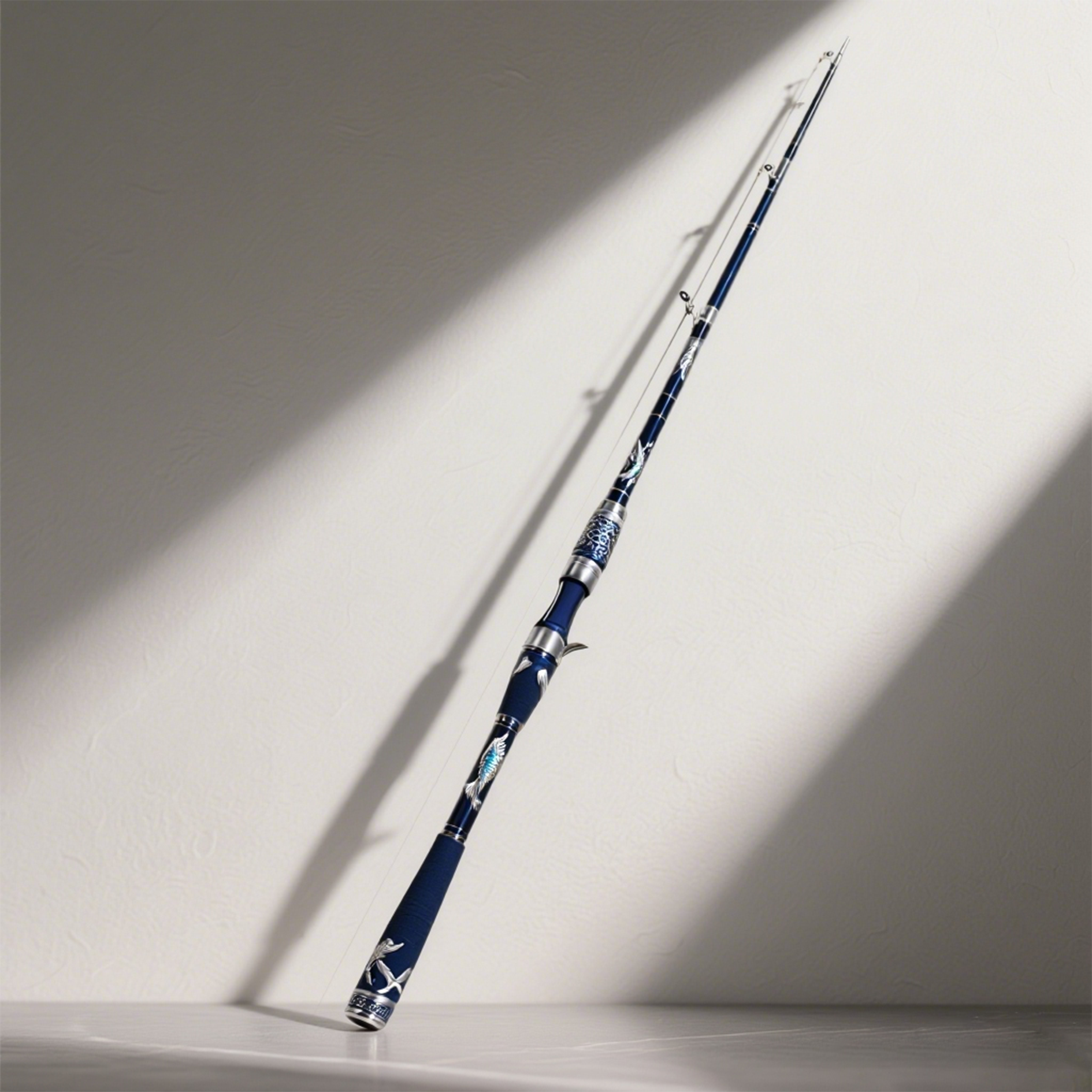 คันเบ็ดตกปลาคาร์บอนน้ำหนักเบา