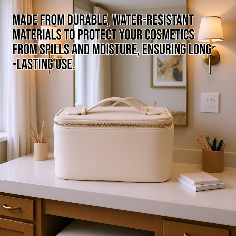 Large capacity cosmetic bag