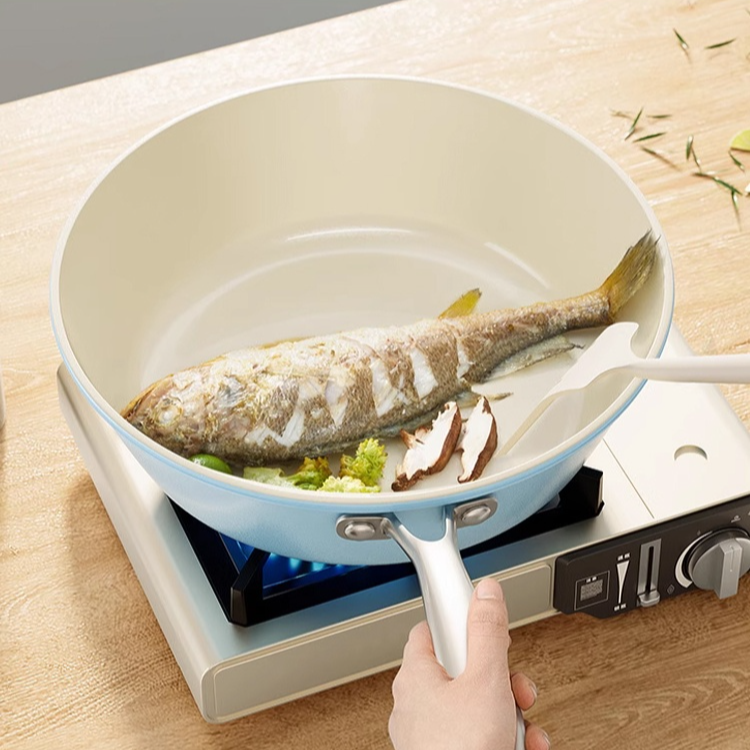 กระทะเคลือบเซรามิกไม่ติด