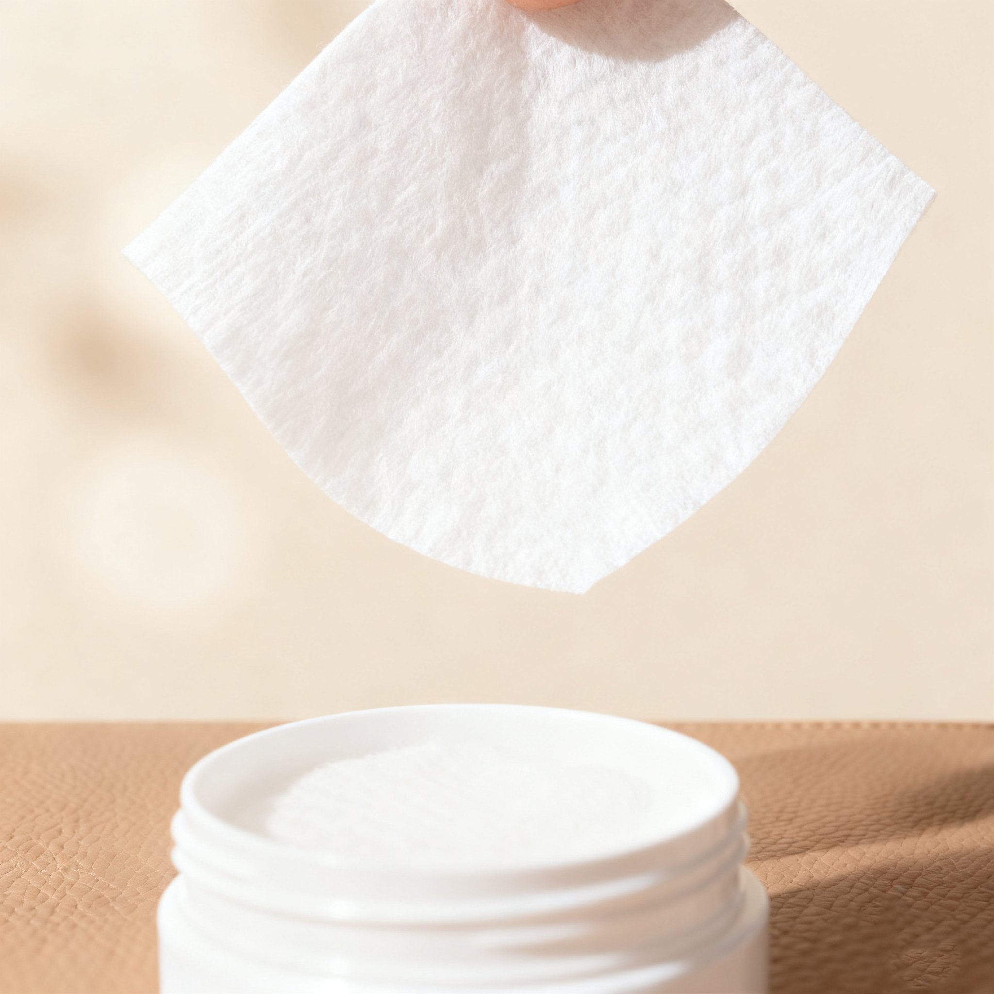  สำลีสำหรับมาสก์หน้า (แพ็คคู่ 2 ขวด)