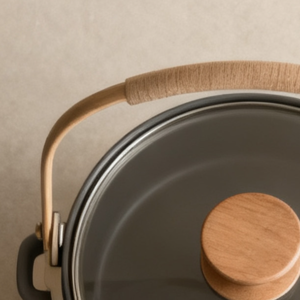 캠핑용 주물 전기 핫팟 세트