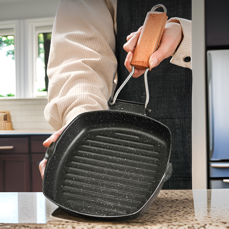 مقلاة قابلة للطي محمولة