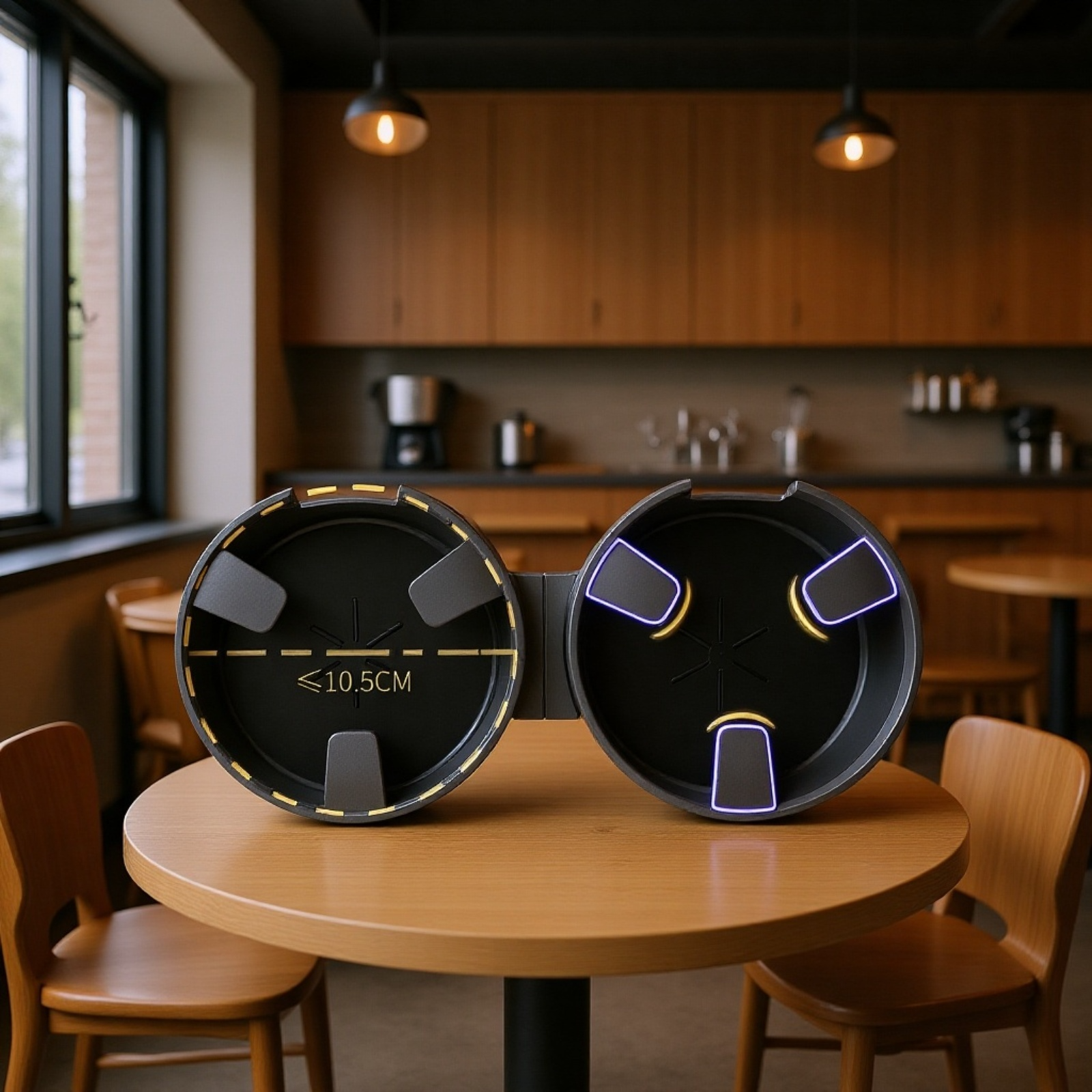 확장형 선반 컵 홀더