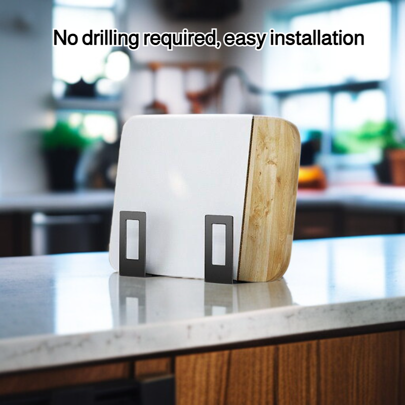 Wall-mounted pot lid rack