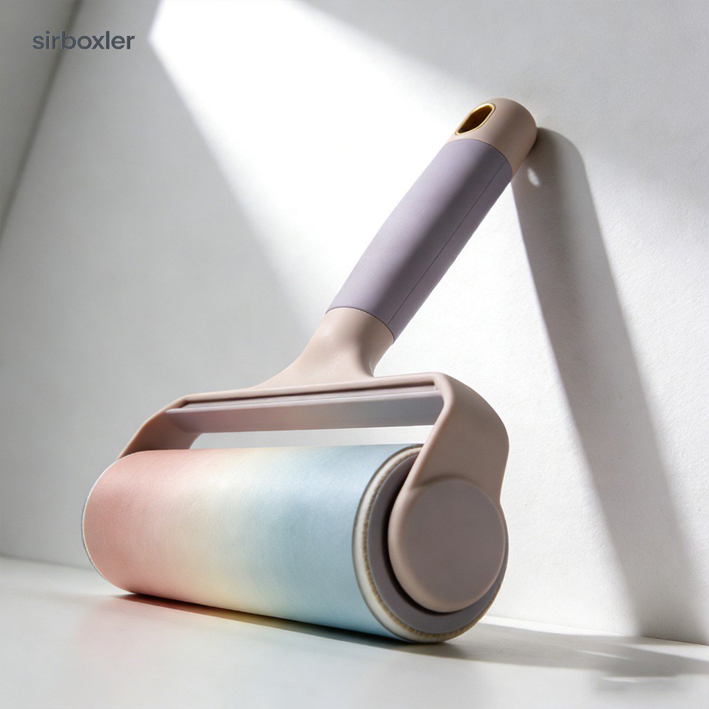 手動黏毛器實際清潔衣物展示