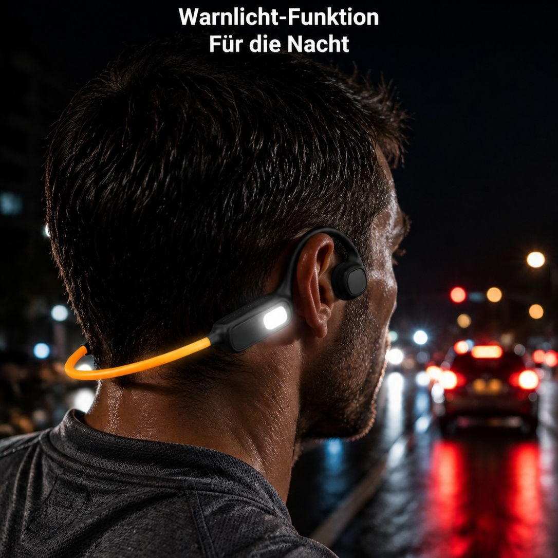 2025 neue leuchtende Luftleitung Bluetooth-Kopfhörer