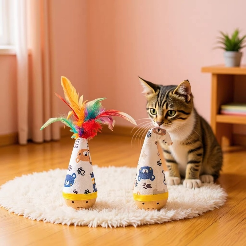 Wobble Cat Toy – Boredom Buster