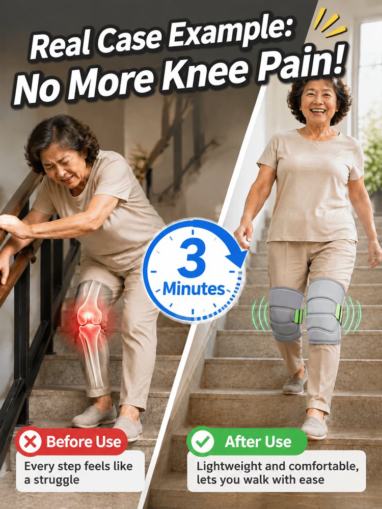 No-Slip, No-Binding Meniscus & Patella Knee Brace