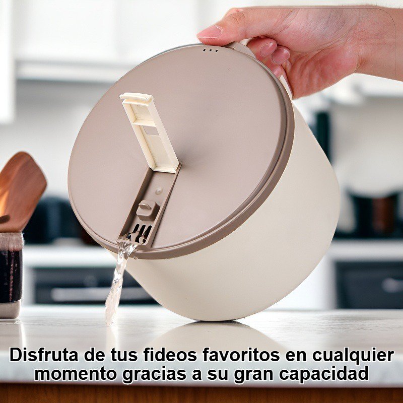 Tazón de fideos instantáneos de gran capacidad