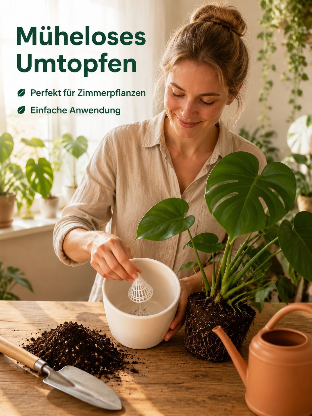 Atmungsaktive Anti-Fäulnis-Blumentopf-Abflussmatte