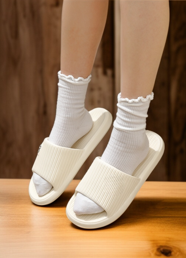 편안한 여성 두꺼운 밑창 슬리퍼 다양한 색상