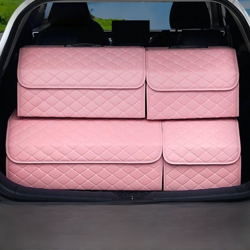 Multifunctional Pink Car Box