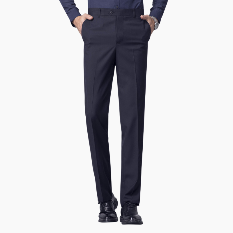 中高年男性用カジュアルパンツ ズボン ストレートパンツ ビジネスパンツ お父さん用カジュアルパンツ