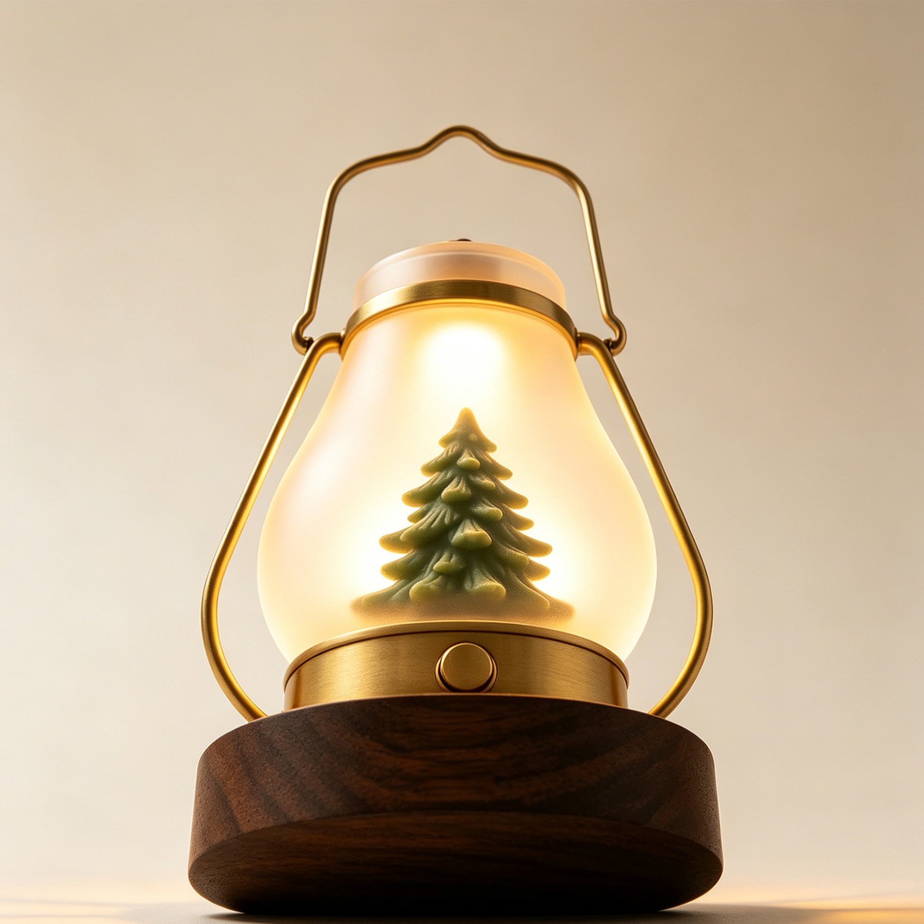 Forest tree lantern night light