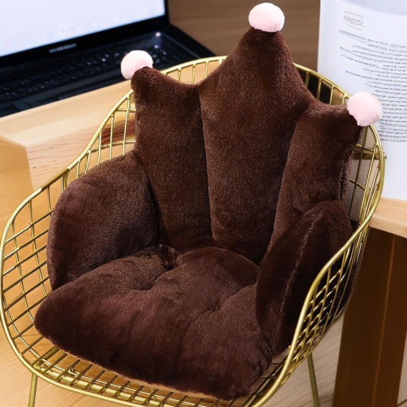 프리미엄 소재로 제작된 허리 쿠션 근접 촬영