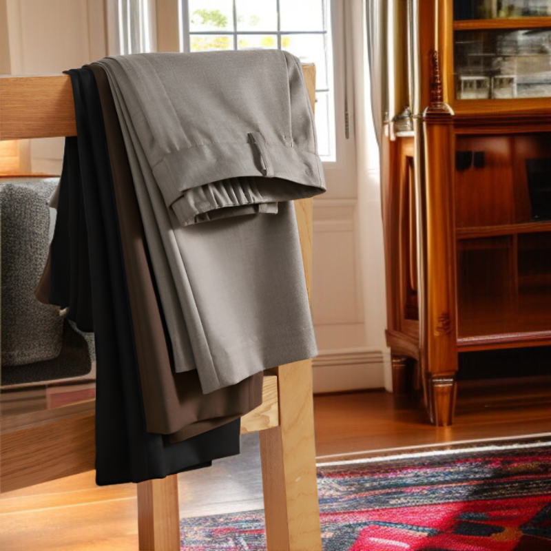 ウィメンズ スリムパンツ 着用イメージ