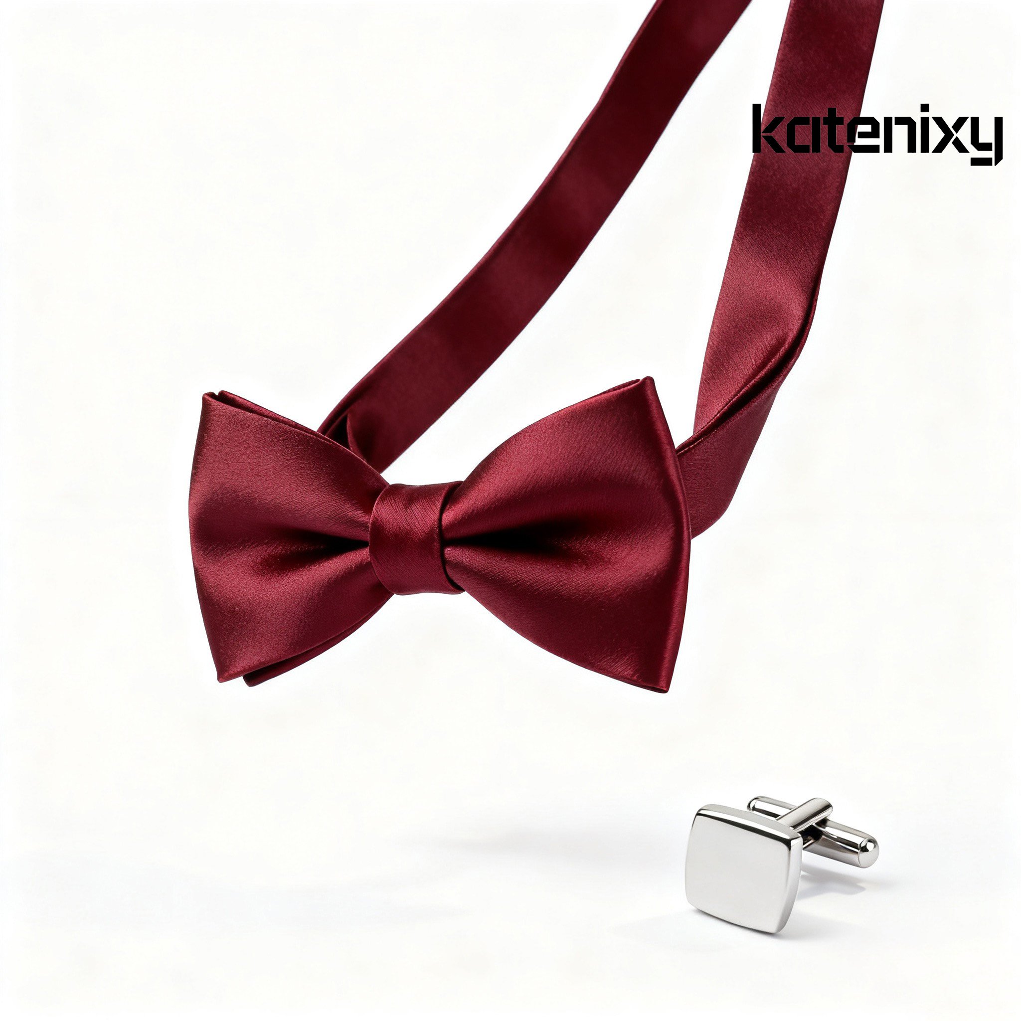 고급 빨간색 나비넥타이