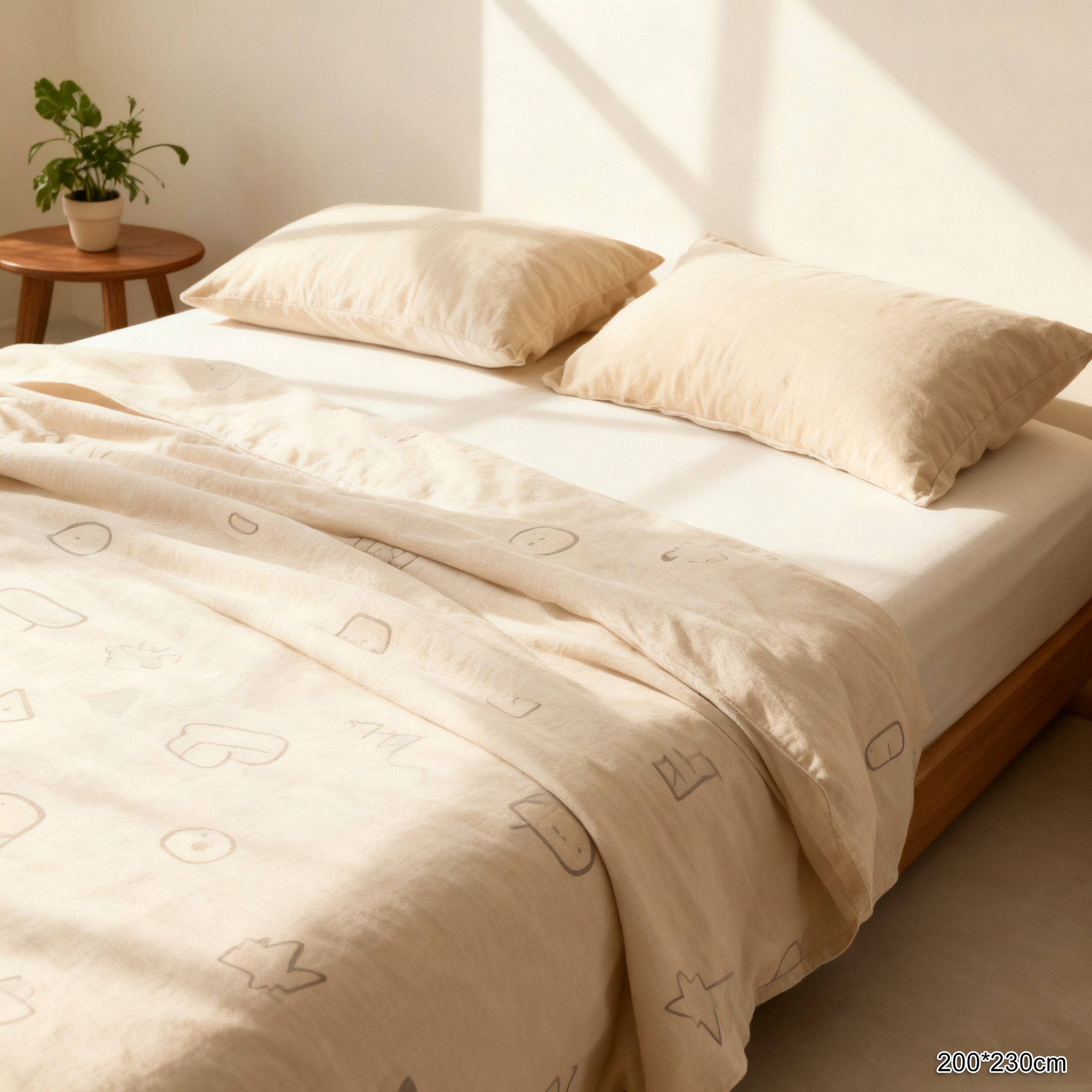 프리미엄 면 소재 침구 세트