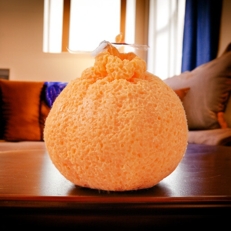 شمعة عطرية للزينة، شمعة فاكهة البرتقال القبيح المحاكاة