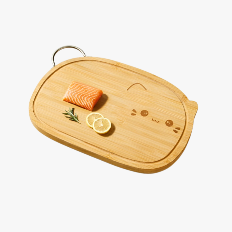 가정용 항균 과일 이유식 도마 원목 곰팡이 방지 귀여운 도마 고양이 주방 필수 과일 이유식 도마