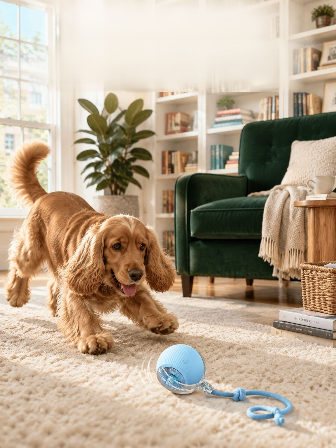 Eco-Friendly Interactive Pet Toy Ball