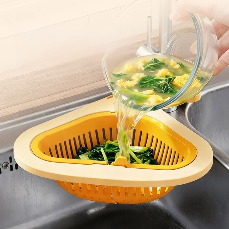 キッチンシンク用ハンギング水切りかご