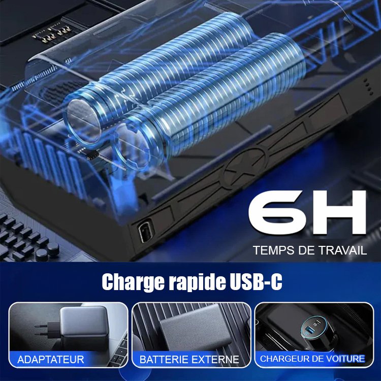 [5000w haute puissance] souffleuse à neige thermique