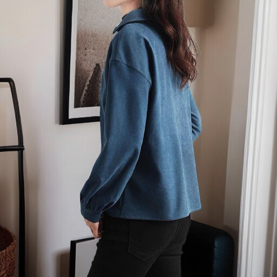 여자 가을 겨울 신상 접합 가짜 두 벌 상의