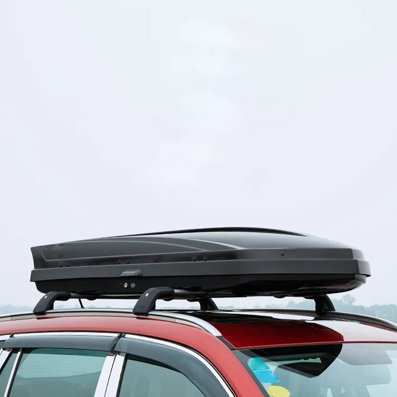 Double opening car storage box