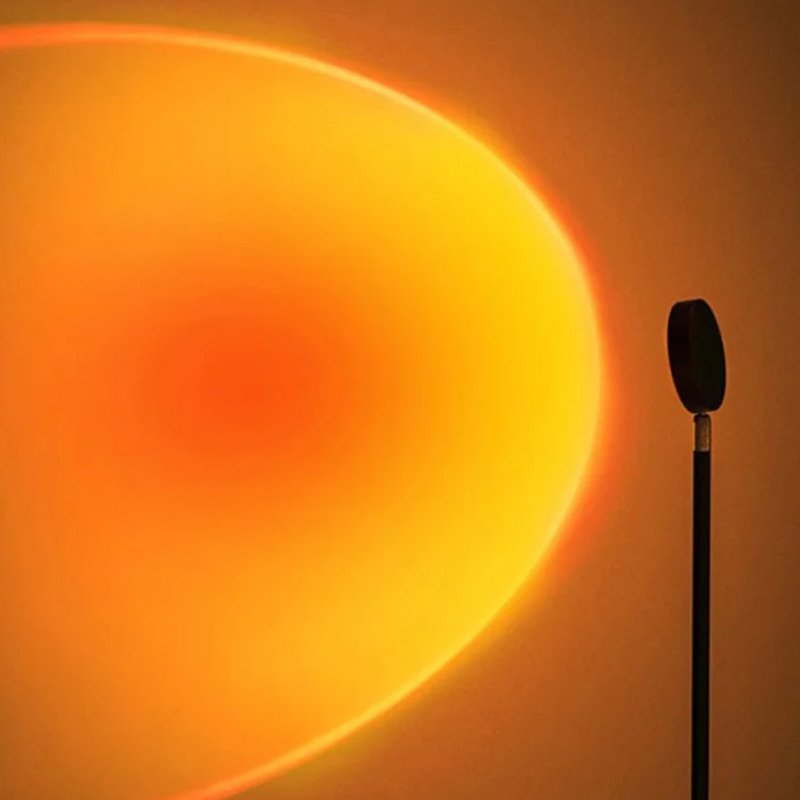 Doble cabeza de onda de agua ambiente romántico lámpara de Mesa