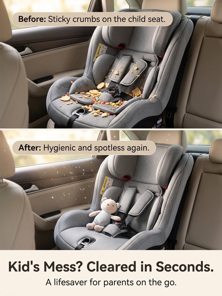 5-in-1 Blowing and Suction Integrated Car Vacuum Cleaner