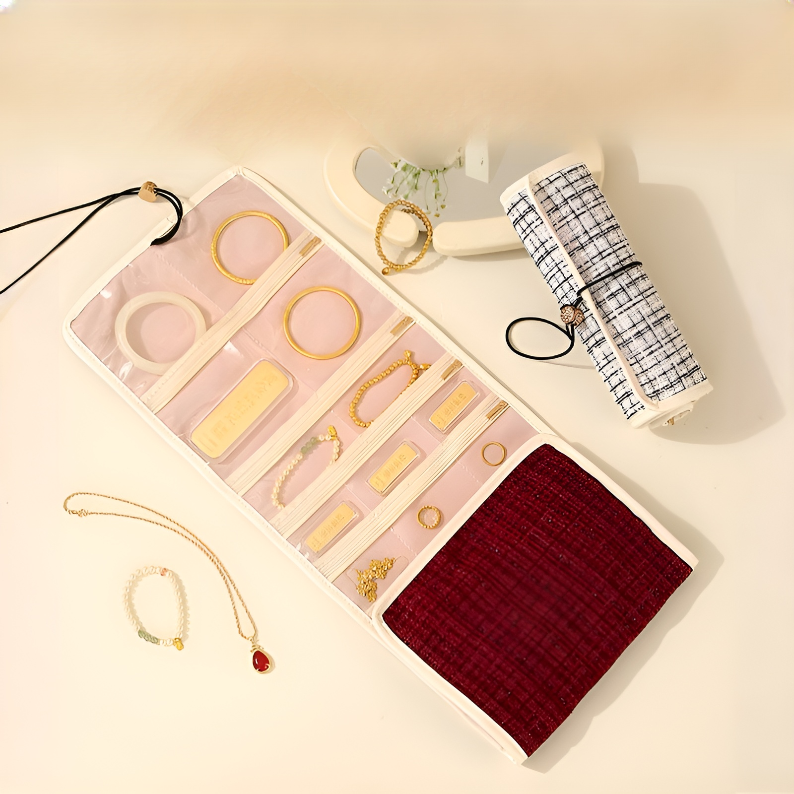 多功能首飾收納包