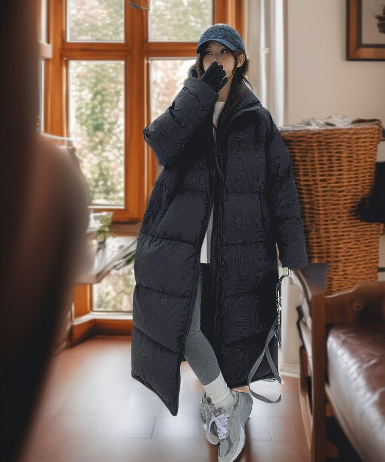두꺼운 롱패딩