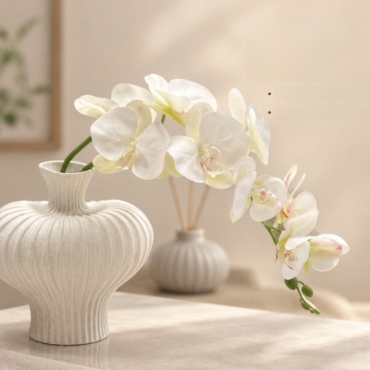 Flower table decoration for bedroom or living room